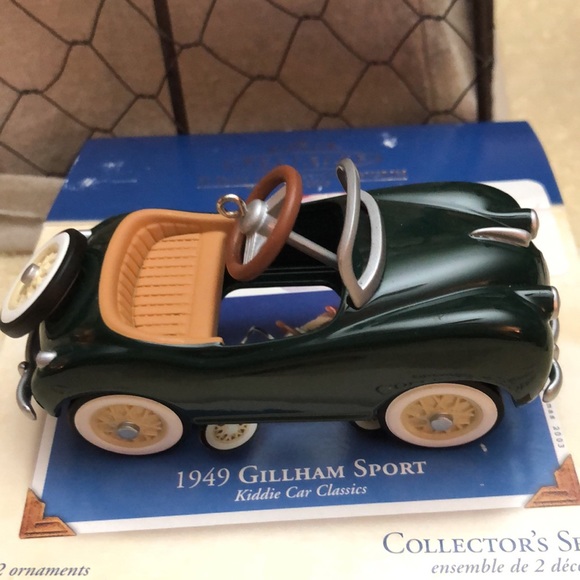NIB 2003 Hallmark Keepsake Ornament 1949 Gillham Sport with golf bag orn… - Picture 7 of 8